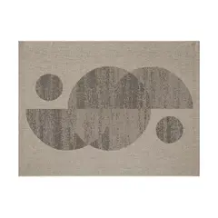 J. Serrano - Tapete Econature Bege/chumbo 77 1,5x2,0