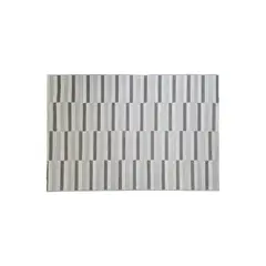 150 - Tapete Slim Compasso Grafite 52 2,0x2,5