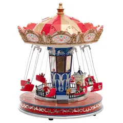Dear Santa - Carrossel com Animação Iluminada 26,5 Cm