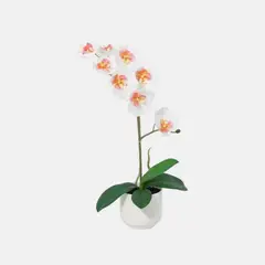 Just Home Collection - Planta Artificial Orquídea Branca