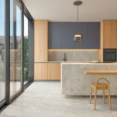 Roca - Porcelanato Ceppo Di Gre Bege 89,5x89,5 Mate Retificado Cx2,4m