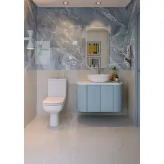 Elizabeth - Porcelanato Esmaltado Polido Interno 60x120 Aroma Oceano Caixa 1,44 M2