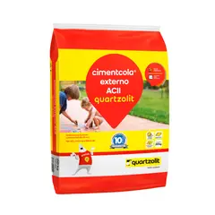 Quartzolit - Argamassa Super Externa ACII, Cinza, 20kg