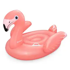 Bestway - Bóia Inflável Grande Flamingo Rosa 138x107cm