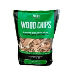 KI-CHEF - Lascas de Lenha para Churrasco Defumado Wood Mix 1kg São Manoel