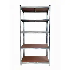 Fixser - Conjunto 2 Unidades Estantes Metálicas com 5 Níveis 180x90x40