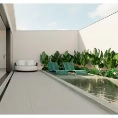 Cerâmica São José - Piso Metrópole Cinza Safe Step 70x70 Rocha Cerâmica 3,43m²