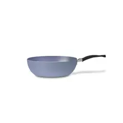 Brinox - Wok Ø24 Cm 2,65l Ceramic Life Revestimento Ceramico Rainbow Azul