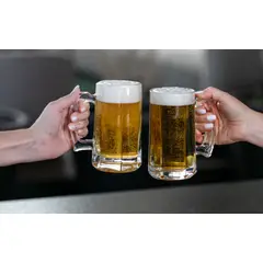 Brinox - Caneca de Vidro para Chopp Cerveja Caus Pavillion 350ml