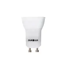Ourolux - Lâmpada Mini Dicróica Mr-11 Gu10 4w Biv 2700k 38°