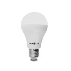 Ourolux - Lâmpada Bulbo 9w 3000k