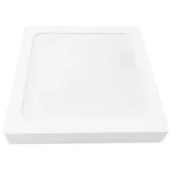 Ourolux - Painel Led Super Eco Branco 24w 6500k Quadrado Sobrepor
