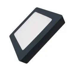 Ourolux - Painel Led Super Eco Preto 24w 6500k Quadrado Sobrepor