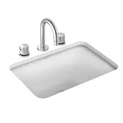 Deca - Cuba Retangular de Embutir 43cm Branco