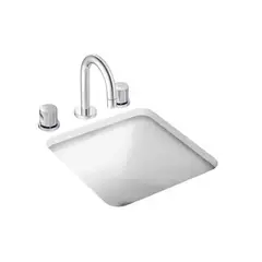 Deca - Cuba Quadrada de Embutir 30cm Branco