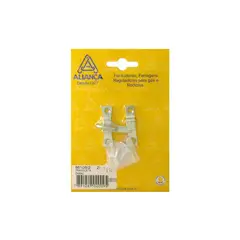 Aliança - Tranqueta 86108/2 Zincado Prata