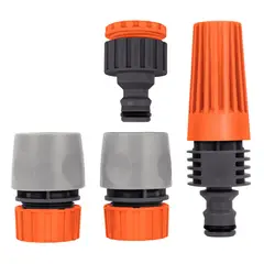 Tramontina - Conjunto Irrigação 3 Peças em Cartela Cinza e Laranja