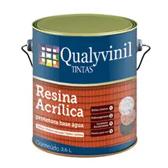Qualyvinil - Tinta Alto Brilho Externa Telha Qualycril 3,6L Incolor