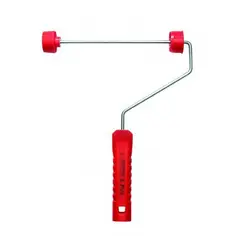 Atlas pincéis - Garfo de Aço para Pintura com Bucha sem Rosca 23cm REF-330/23SR Vermelho