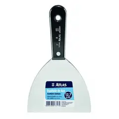 Atlas pincéis - Espátula de Aço Cromado 12,7cm REF-6255/20 Preto