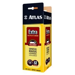 Atlas - Rolo para Pintura Extra Pele de Carneiro Uso Geral 23cm REF-322/22 Natural