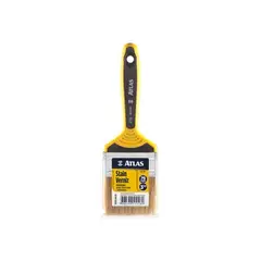 Atlas - Trincha para Pintura Verniz e Stain 3" REF-419/7 Preto