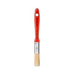 Atlas - Trincha Média Sintética para Pintura Plumatek 1/2" REF-AT315/1 Vermelho