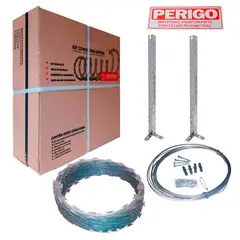 Calhaforte - Kit Protetor Perimetral Galvanizado 30cm,calhaforte