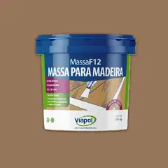 Viapol - Massa para Madeira F12 Ipê 1,65Kg