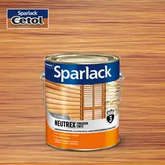 Sparlack - Verniz Neutrex Brilhante 3,6L Interior e Exterior Castanho