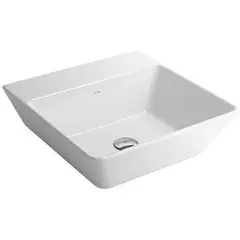 Deca - Cuba de Apoio Quadrada com Mesa 42x42cm Branca