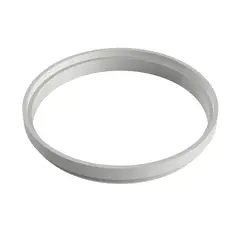 Tigre - Porta Grelha Redondo 150Mm Branco