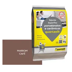 Weber Quartzolit - Rejunte para Porcelanato PMG 33x25x5cm 5kg Marrom Café