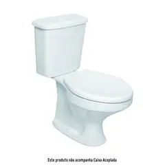 Deca - Vaso Sanitário para Caixa Acoplada Ravena Branco