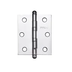 Pado - Dobradiça com Rolamento 3.1/2" Prata 3 Peças