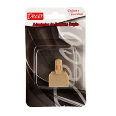 Dualcomp - Adaptador Duplo para Telefone 14x8x3cm