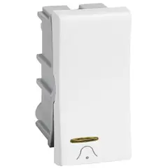 Legrand - Módulo Pulsador 2A Branco PialplusLegrand