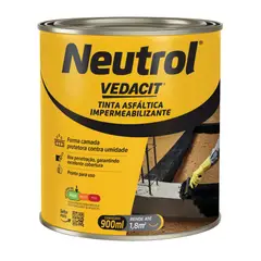 Vedacit - Pintura Asfáltica Neutrol 45 Pote 900ml