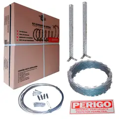Calhaforte - Kit Protetor Perimetral Galvanizado 45cm,calhaforte