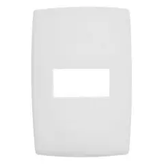 Legrand - Placa Pialplus Branca 4X2 1 Posto