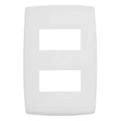 Legrand - Placa Pialplus Branca 4X2 2 Postos