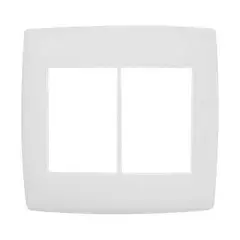 Legrand - Placa Pialplus Branca 4X4 3 Postos