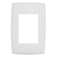 Legrand - Placa Pialplus Branca 4X2 3 Postos