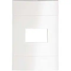 Schneider - Placa Lunare Branca 4X2 1 Posto