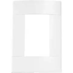 Schneider - Placa Lunare Branca 4X2 3 Postos