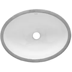 Icasa - Cuba de Embutir Oval 40x30cm Branco