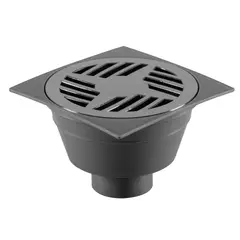 Astra - Ralo Sifonado Quadrada Grelha Cromado 10,5Cm
