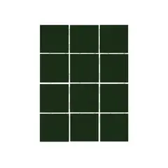 Strufaldi - Revestimento REF-1060 10x10cm Caixa 1,95m² Verde