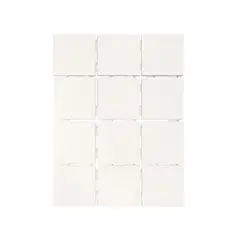 Strufaldi - Revestimento 1095 Ibérica White Caixa com 1,95m² 10x10cm Branco