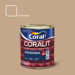 Coral - Esmalte Sintético Camurça 3,6L Coralit Premium para Madeiras e Metais